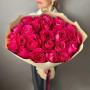 25 малиновых роз фото 3
